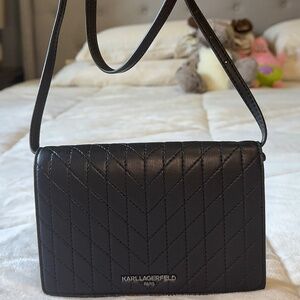 Karl Lagerfeld Leather Handbag – Like New